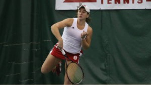 Ariel Dechter in action versus Northern Illinois Jan. 30, 2016 at the Clubs at River City North. Courtesy Patrick Sullivan